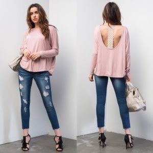 Dusty Pink Dressy Top💕